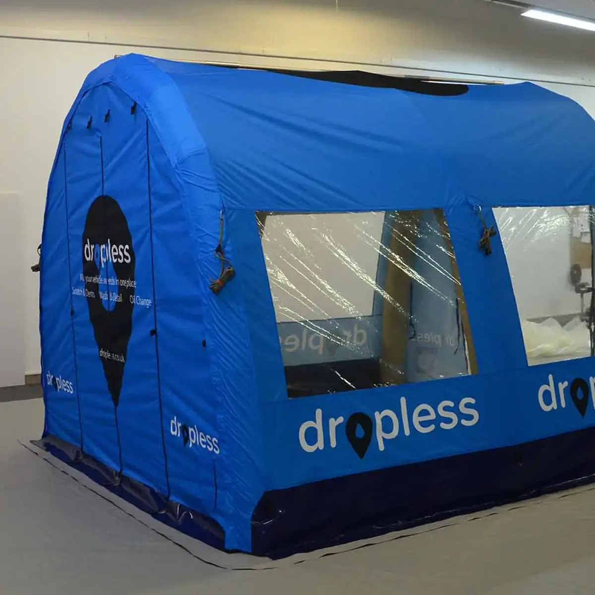 POD race tent for motorsport