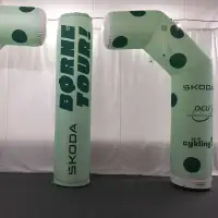 BørneTour portal 3-delt adskilt med Skoda branding