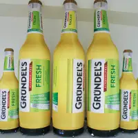 large inflatable bottles with branding