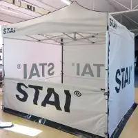 Stai-brandet foldetelt til salgsbod
